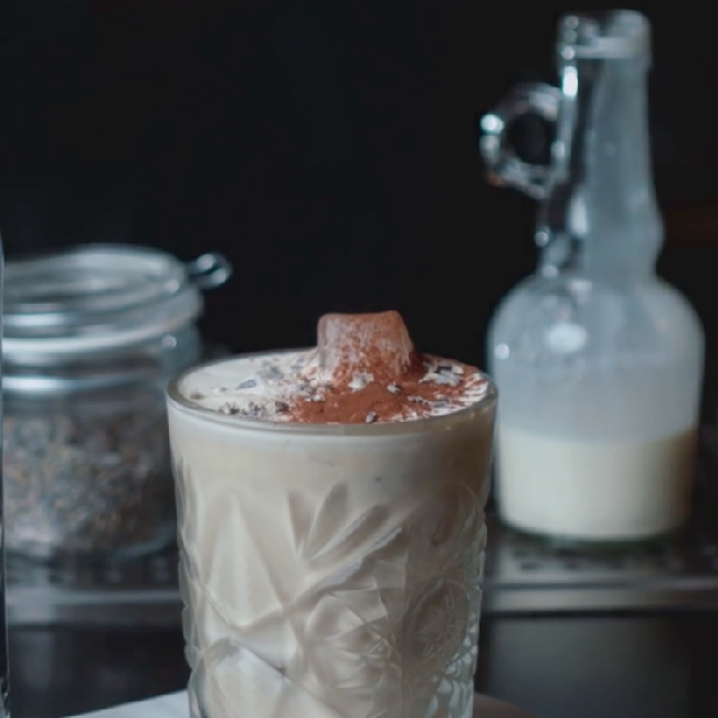 white russian med dulce de leche