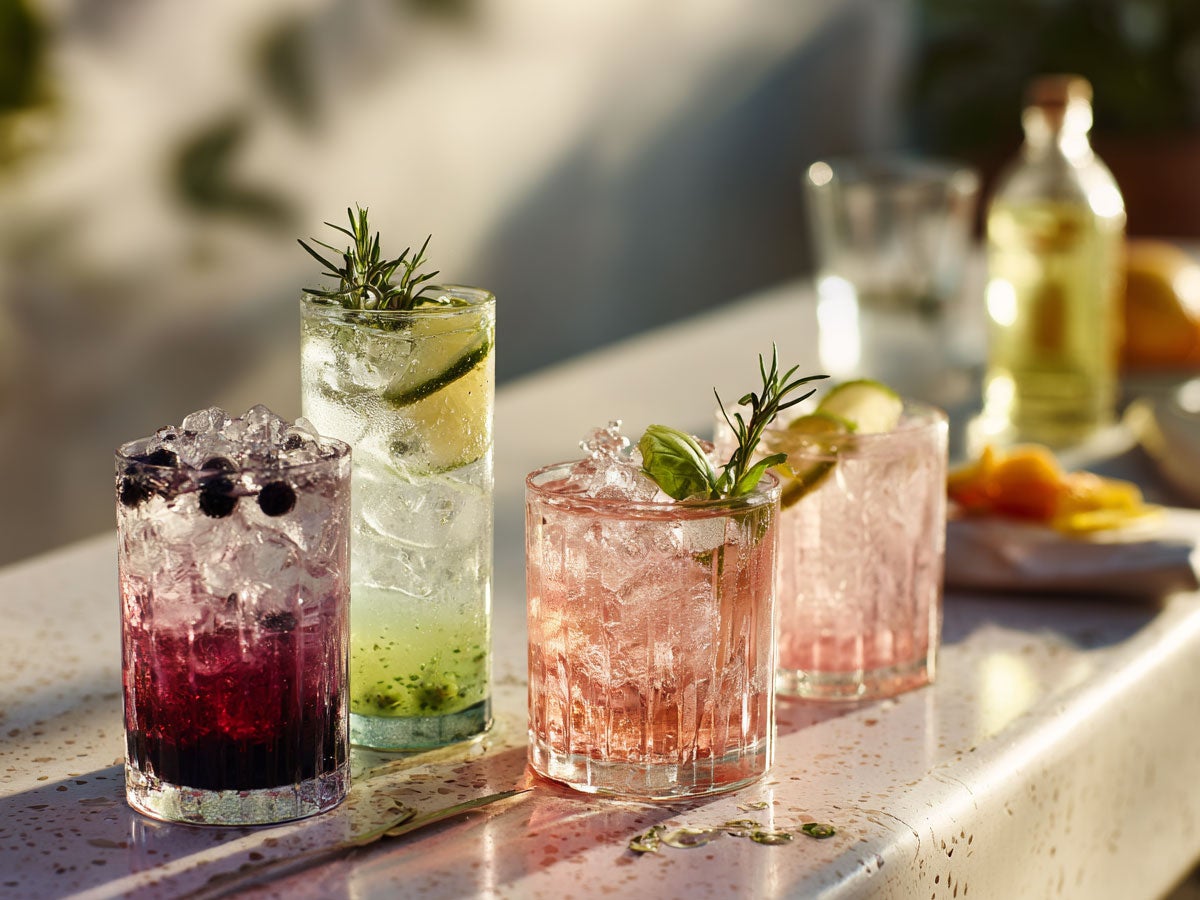 Nemme drinks med gin