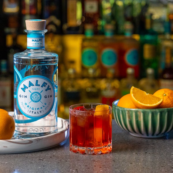 Negroni med Malfy Originale