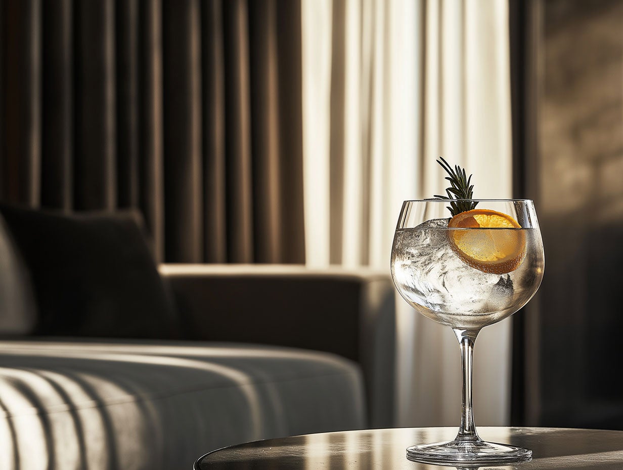 Gin & Tonic drink.Created by AI. Edited by Pernod Ricard Sweden