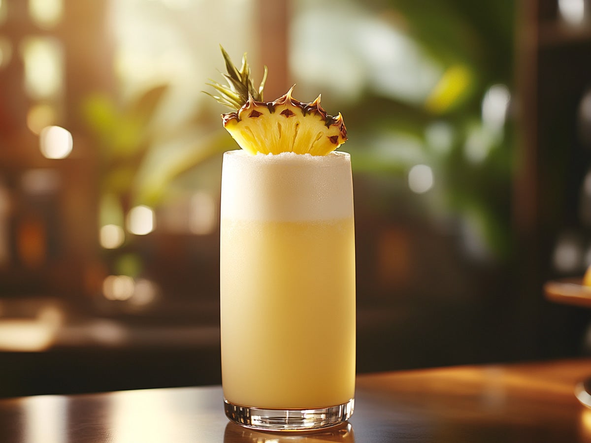 pina colada coco drink. Created by AI. Edited by Pernod Ricard Sweden