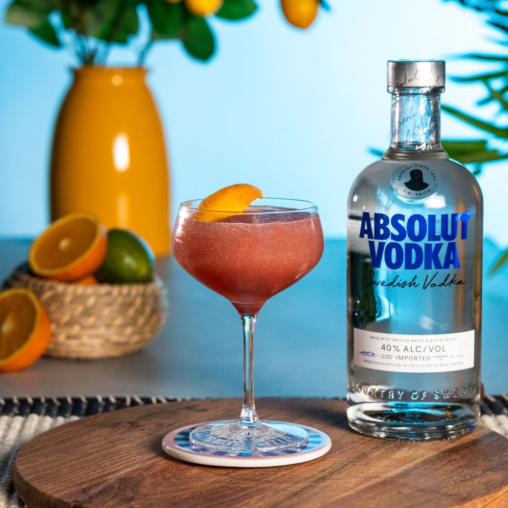 Dessertcocktail frozen white russian cocktail studio