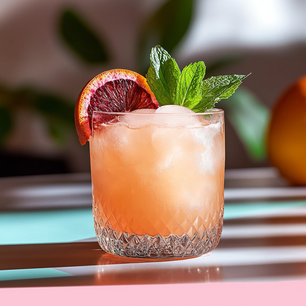 Frozen gin & tonic drink. Created by AI. Edited by Pernod Ricard Sweden