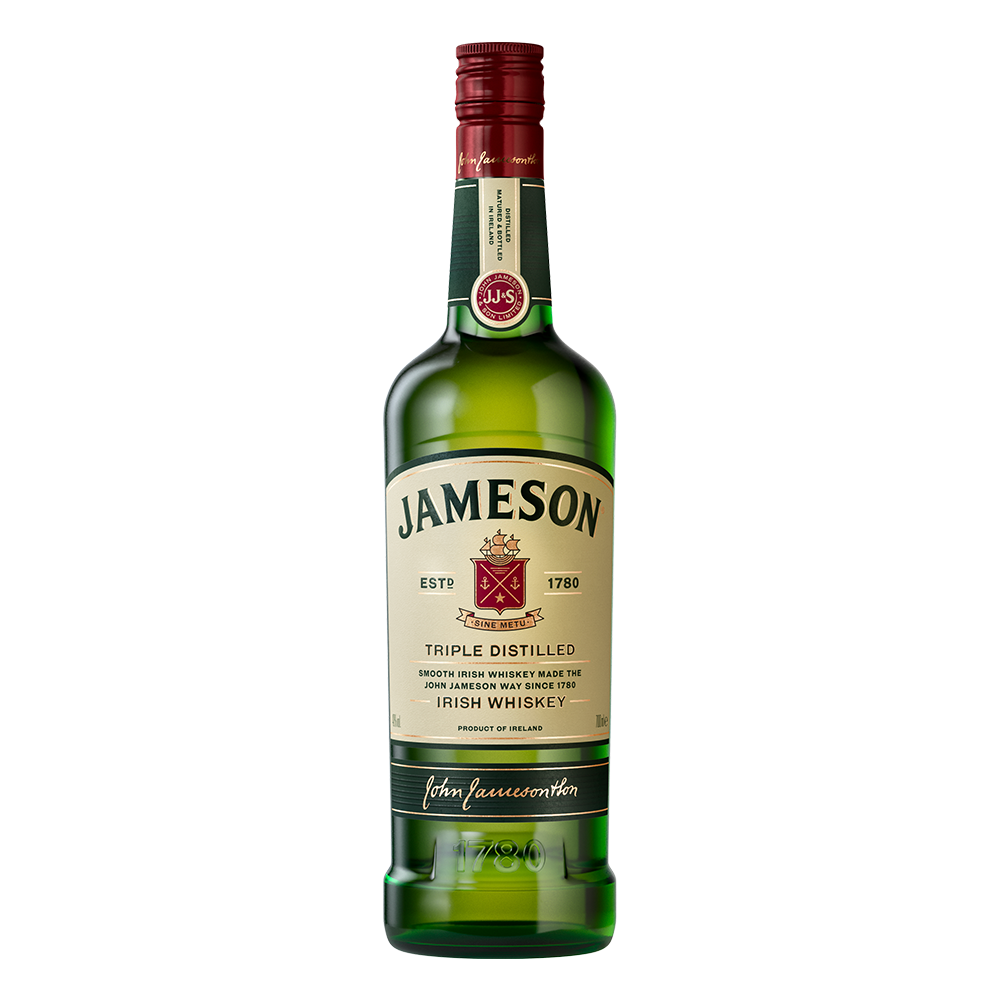 Jameson Whiskey 70 cl flaske